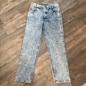 Levi's 90’s Vintage Acid Wash Blue Denim Jeans